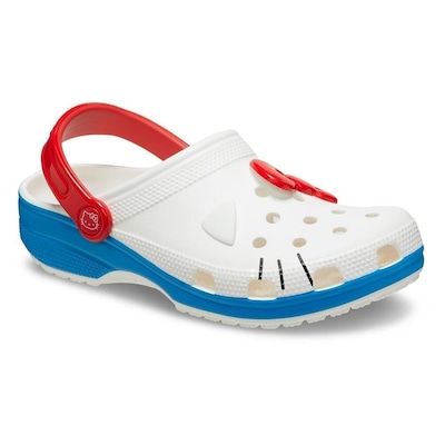 Sandália Crocs Hello Kitty Iam Classic Clog - Feminina - Foto 5