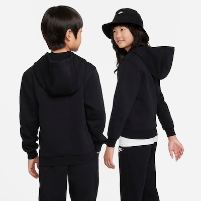 Blusão com Capuz Nike Sportswear Club Fleece - Infantil - Foto 2