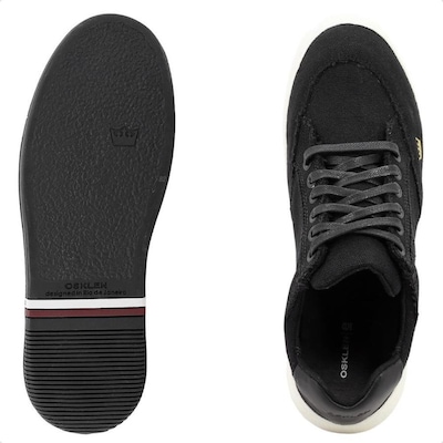 Tênis Osklen Soho Lona Lisa - Masculino - Foto 4
