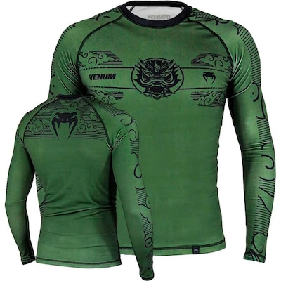 Rashguard Venum Manga Longa Dragon Army - Masculino - Foto 3