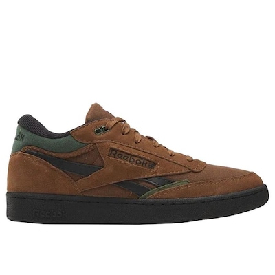 Tênis Reebok Club C Mid Ii Revenge Masculino Marrom - Foto 1