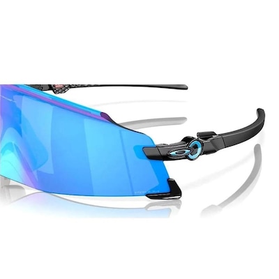 Óculos de Sol Unissex Oakley Kato Polished Prizm Sapphire - Foto 4