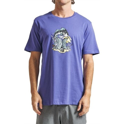 Camiseta Hurley Bedrock Sm24 - Masculina - Foto 1