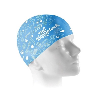 Touca de Natação de Silicone Estampa Pet Kidsplash - Infantil - Foto 1