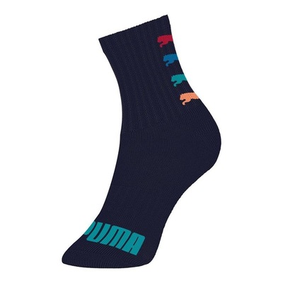 Kit Meias Puma Cano Longo - 3 Pares - Infantil - Foto 3