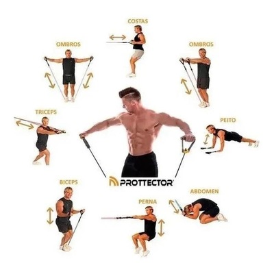 Elástico Extensor Prottector Tensão Forte - Foto 3