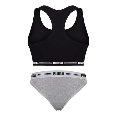 Kit Top Puma Nadador + Calcinha Biquíni - Feminino - Foto 2