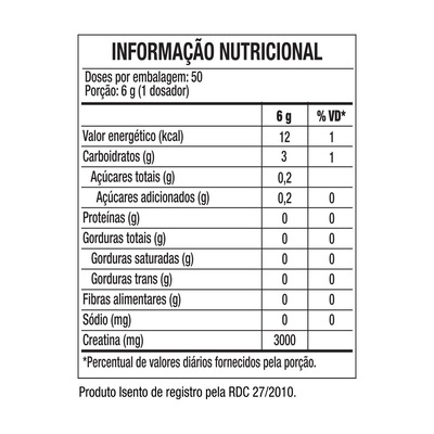 Creatina Turbo Black Skull - 300g - Foto 2