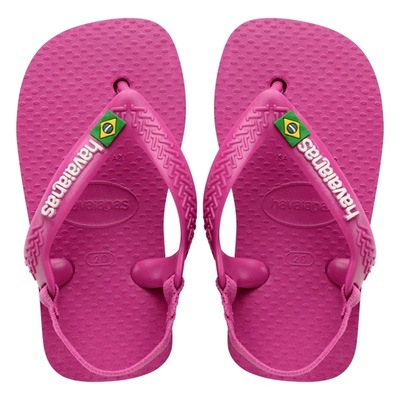 Chinelo Havaianas Baby Brasil Logo Infantil - Foto 1