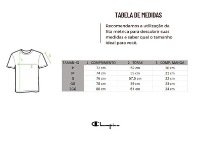 Camiseta Champion Athletic Basic Logo Bordado - Masculina - Foto 3