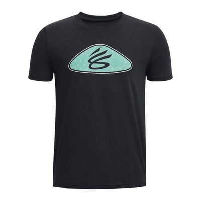 Camiseta Under Armour Logo Curry - Infantil - Foto 1
