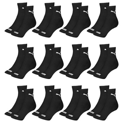 Kit Meia Cano Médio Puma Esportiva - 12 Pares - Masculino - Foto 1