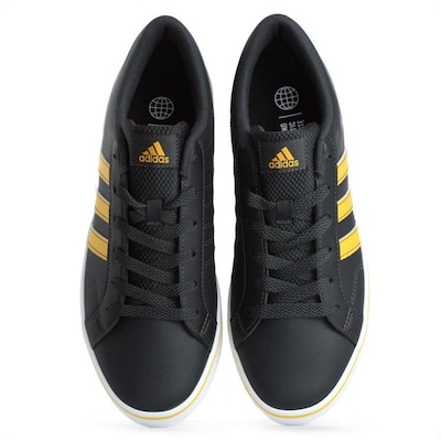 Tênis adidas Vs Pace 2.0 Preto e Amarelo - Masculino - Foto 5