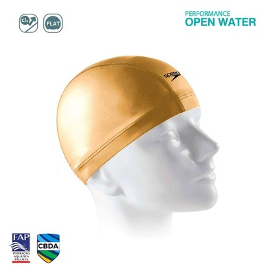 Touca de Natação em Tecido Ultra Confortável Speedo Comfort 3D Cap - Adulto - Foto 2