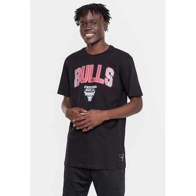 Camiseta do Chicago Bulls Masculina NBA Metall - Foto 4