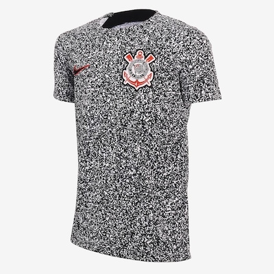 Camiseta Nike Corinthians Pré-Jogo 2024 Academy Pro - Infantil - Foto 1