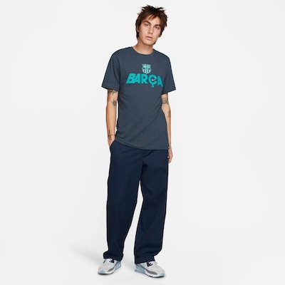 Camiseta Nike Barcelona Mercurial - Masculina - Foto 3