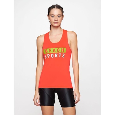 Camiseta Regata Bodyforsure Lisa Beach Sports - Feminina - Foto 1