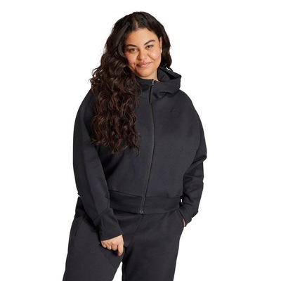 Jaqueta de Moletom com Capuz adidas Z.N.E. Plus Size - Feminina - Foto 2