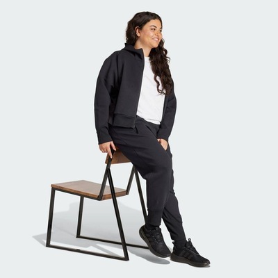 Jaqueta de Moletom com Capuz adidas Z.N.E. Plus Size - Feminina - Foto 5