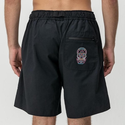 Bermuda Oakley Trunk Dia de Los Muertos - Masculina - Foto 6