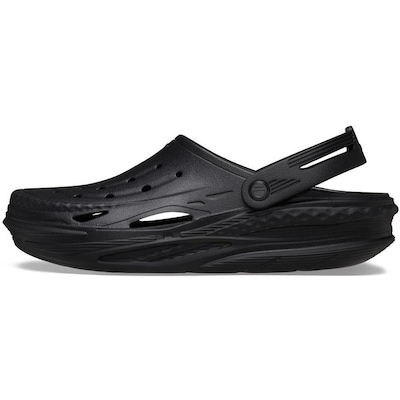 Sandália Crocs Off Grid Clog Black - Unissex - Foto 3