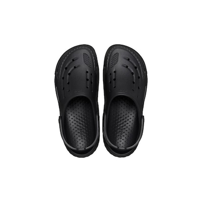 Sandália Crocs Off Grid Clog Black - Unissex - Foto 5