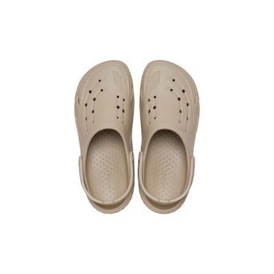 Sandália Crocs Off Grid Clog Cobblestone - Unissex - Foto 5