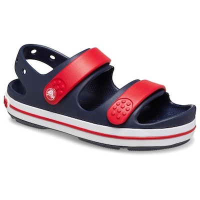 Sandália Crocs Crocband Cruiser Sandal T - Infantil - Foto 2