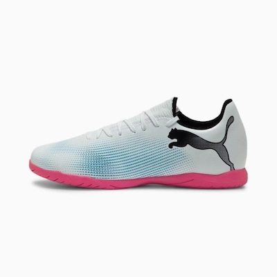 Chuteira Futsal Puma Future 7 Play It + Meia Antiderrapante - Adulto - Foto 2
