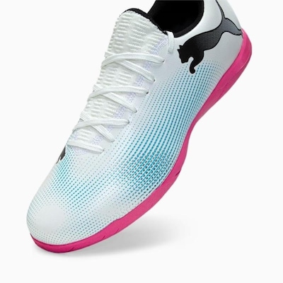 Chuteira Futsal Puma Future 7 Play It + Meia Antiderrapante - Adulto - Foto 5