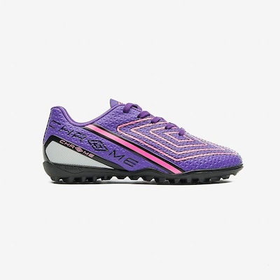 Chuteira Society Umbro Chrome Jr - Infantil - Foto 1