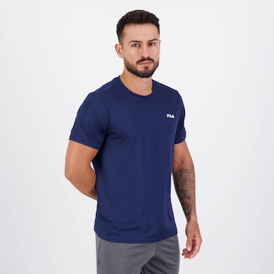 Camiseta Fila Basic Sports Polygin - Masculina - Foto 2