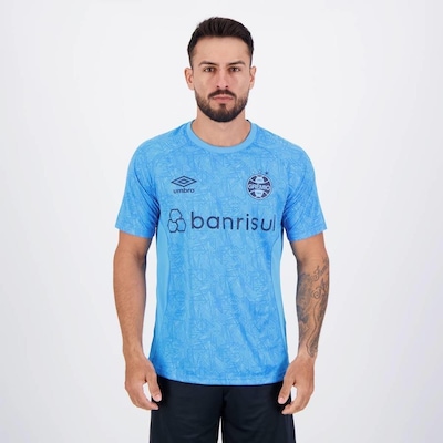 Camisa do Grêmio Treino 2024 Umbro - Masculina - Foto 1