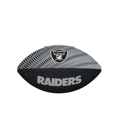 Bola de Fut. Americano Wilson Nfl Tailgate Jr Las Vegas Raiders Unissex Wilson Brasil - Foto 3
