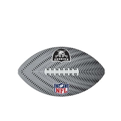 Bola de Fut. Americano Wilson Nfl Tailgate Jr Las Vegas Raiders Unissex Wilson Brasil - Foto 4