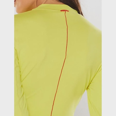 Blusa Cropped Body For Sure Manga Longa U.V - Feminina - Foto 5