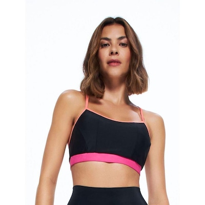 Top Fitness Body For Sure Nadador Liso Action - Feminino - Foto 2