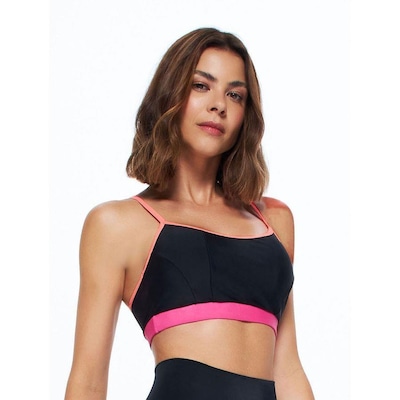 Top Fitness Body For Sure Nadador Liso Action - Feminino - Foto 3