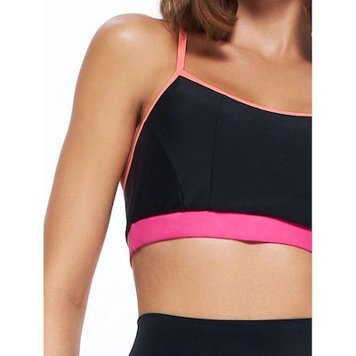 Top Fitness Body For Sure Nadador Liso Action - Feminino - Foto 6