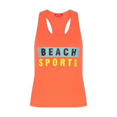 Camiseta Regata Bodyforsure Lisa Beach Sports - Feminina - Foto 5