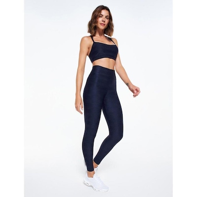 Calça Legging Bodyforsure Texturizada Nature - Feminina - Foto 2