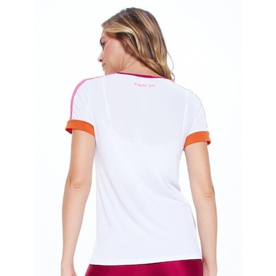 Camiseta Bodyforsure Lisa Past - Feminina - Foto 4