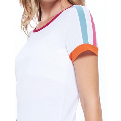 Camiseta Bodyforsure Lisa Past - Feminina - Foto 5
