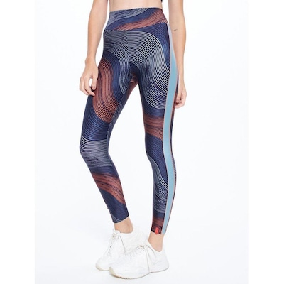 Calça Legging Bodyforsure Estampada Space - Feminina - Foto 4