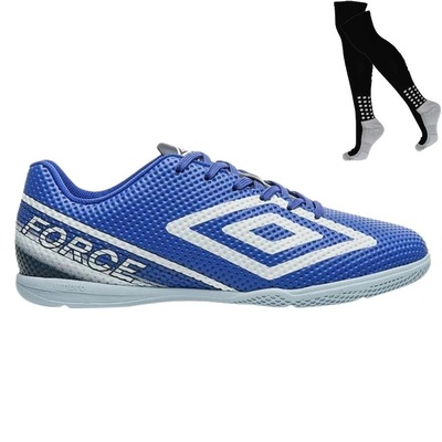Kit Chuteira Futsal Umbro Force + Meião - Adulto - Foto 1