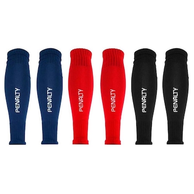 Kit de Canelitos Penalty Storm com 3 Pares - Infantil - Foto 2