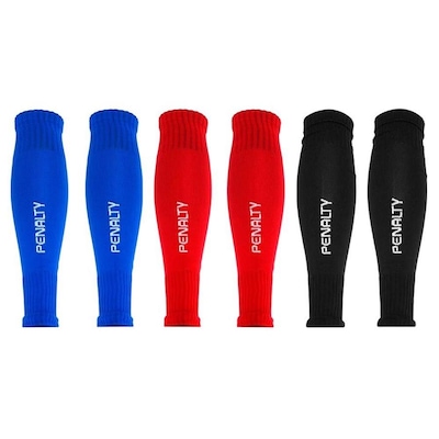 Kit de Canelitos Penalty Storm com 3 Pares - Infantil - Foto 2