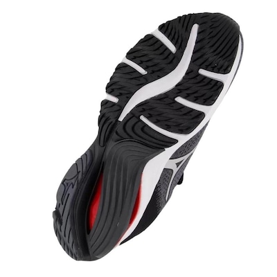 Kit Tênis Mizuno Wave Zest + Par de Meias - Masculino - Foto 4