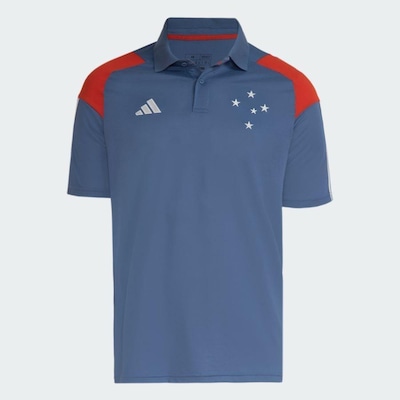 Camiseta Polo do Cruzeiro 24/25 adidas - Masculina - Foto 2